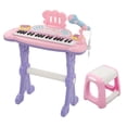 thumbnail image 2 of Kids Piano Keyboard, Plastic Shell Portable Electronic Piano Toy 37 Key  For School, 2 of 8