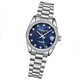 thumbnail image 3 of Reloj de mujer de cuarzo de 31 mm con cristales Stuhrling Original Caja plateada esfera azul MOP, 3 of 3