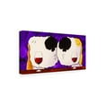 thumbnail image 2 of Jim Tweedy 'Wine Drinkers' Canvas Art, 2 of 3