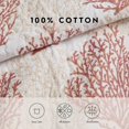 thumbnail image 2 of Laura Ashley 201220 Coral Coast Quilt Set, King, 2 of 8
