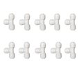 thumbnail image 1 of MALIDA Union tee 1/4"OD Push Tube Quick push to Connect Fittings for Water Purifiers RO Reverse Osmosis Systems. (10 Pack)¡­, 1 of 3