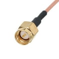 thumbnail image 3 of Cables coaxiales RG316 SMA macho a SMA macho de baja pérdida 6.5FT Naranja 1Pcs, 3 of 7