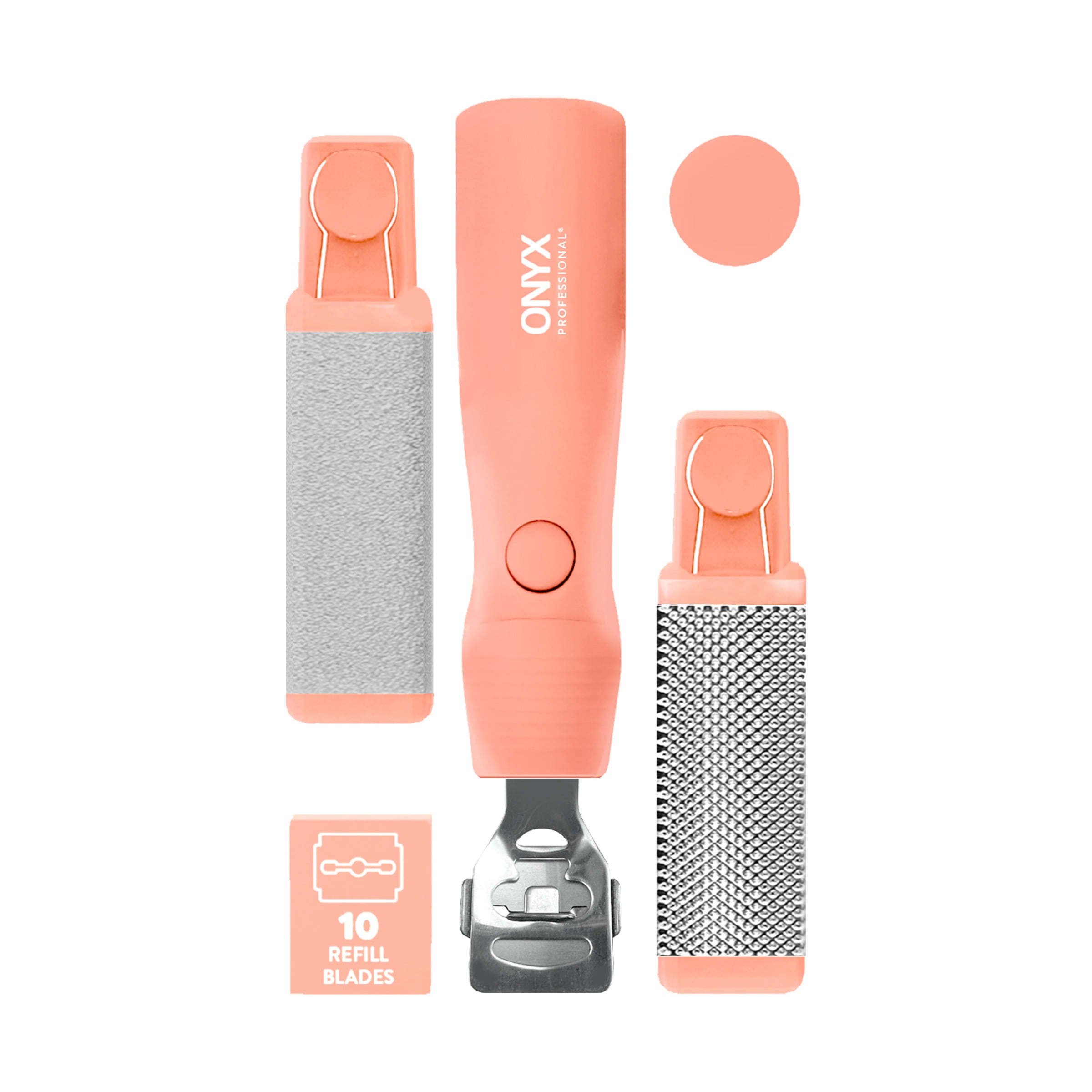 ONYX Professional 3 Step Miracle 3-in-1 Callus Removing Tool Kit