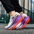 thumbnail image 5 of Men's Fashion Running Shoes with Full-Length Carbon Plate Technology - High-Rebound Cushioned Comfort, Shock Absorption & Stability - Lightweight Breathable Knit Low-Top Design for Marathon, Training, 5 of 9