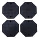 thumbnail image 2 of Juego de 4 almohadillas de goma negras para brazos de elevación, compatibles con elevadores de coches, camiones y otros vehículos. Octagon, 2 of 6
