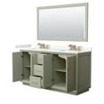 thumbnail image 3 of Wyndham Collection Wcf414166d-Qtz-Us3m58 Strada 66" Free Standing Double Basin Vanity Set, 3 of 7