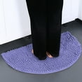 thumbnail image 6 of Miyuadkai Carpet Half Round Bathroom Rug Won'T Slip Bathroom Mat Soft and Comfortable Furry Durable Thickened Bathroom Rug Machine Washable Reusable, 6 of 9