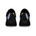 thumbnail image 4 of Dolphin Sunflower Hippie Shoes Sneakers for Women Men Black Size 11, 4 of 7