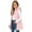 Z-Pink, variant on Otntypg Long Puffer Vest Women Quilted Hooded Button Down Zip Up Sleeveless Vests Outerwear Padded Jacket Fall Winter Thermal Coat with Pockets