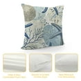 thumbnail image 4 of Shiartex  Nautical Coastal Pillow Covers Multi Size Beach Ocean Themed Decorative Couch Pillow Cases Starfish Seashell Throw Pillows Home Decor for Living Room Bedroom Bed Cushion Outdoor, 4 of 5