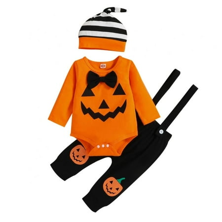 

SYNPOS 0-18M Baby Boys Girls Clothes Long Sleeve Hoodie Tops Sweatsuit Pants Hat Outfits Set