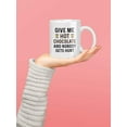 thumbnail image 6 of Funny Hot Cocoa Mug. Give Me Hot Chocolate and Nobody Gets Hurt 11 oz Coffee Cup. Novelty Gift idea for Winter and the Holidays., 6 of 6