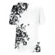 thumbnail image 2 of Gibobby Playera&nbsp;Moda Sexy Tops Hombro Tees Summer Women Short Cold Casual Loose Hollow Short Cold Manga Hollow Cómodo camisetas T camisas（Gris， M), 2 of 5