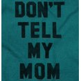thumbnail image 2 of Don’t Tell Mom Funny Secret Naughty Men's Graphic T Shirt Tees Brisco Brands M, 2 of 6