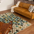 thumbnail image 3 of Mohawk Home Brock Indoor Polyester Area Rug, Lagoon, 5' 3" x 7' 10", 3 of 8