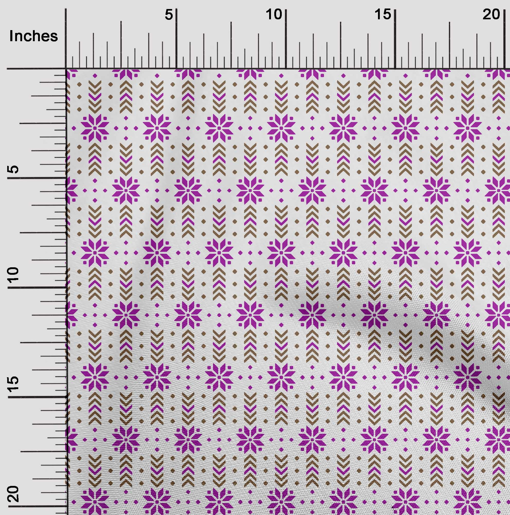 oneOone Cotton Flex Purple Fabric Christmas Sewing Fabric By The Yard Printed Diy Clothing Sewing Supplies 40 Inch Wide
