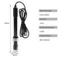thumbnail image 4 of Ph Electrode Probe, 0-14 Ph Electrode Probe With Bnc Plug, Ph Probe Ph Electrode Probe Ph Electrode Probe/replacement Probe, 4 of 4