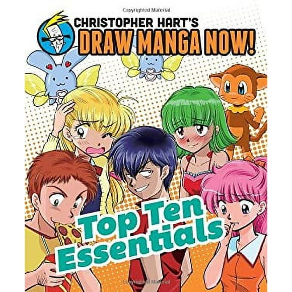 Pre-Owned Top Ten Essentials: Christopher Hart's Draw Manga Now! 9780385345446