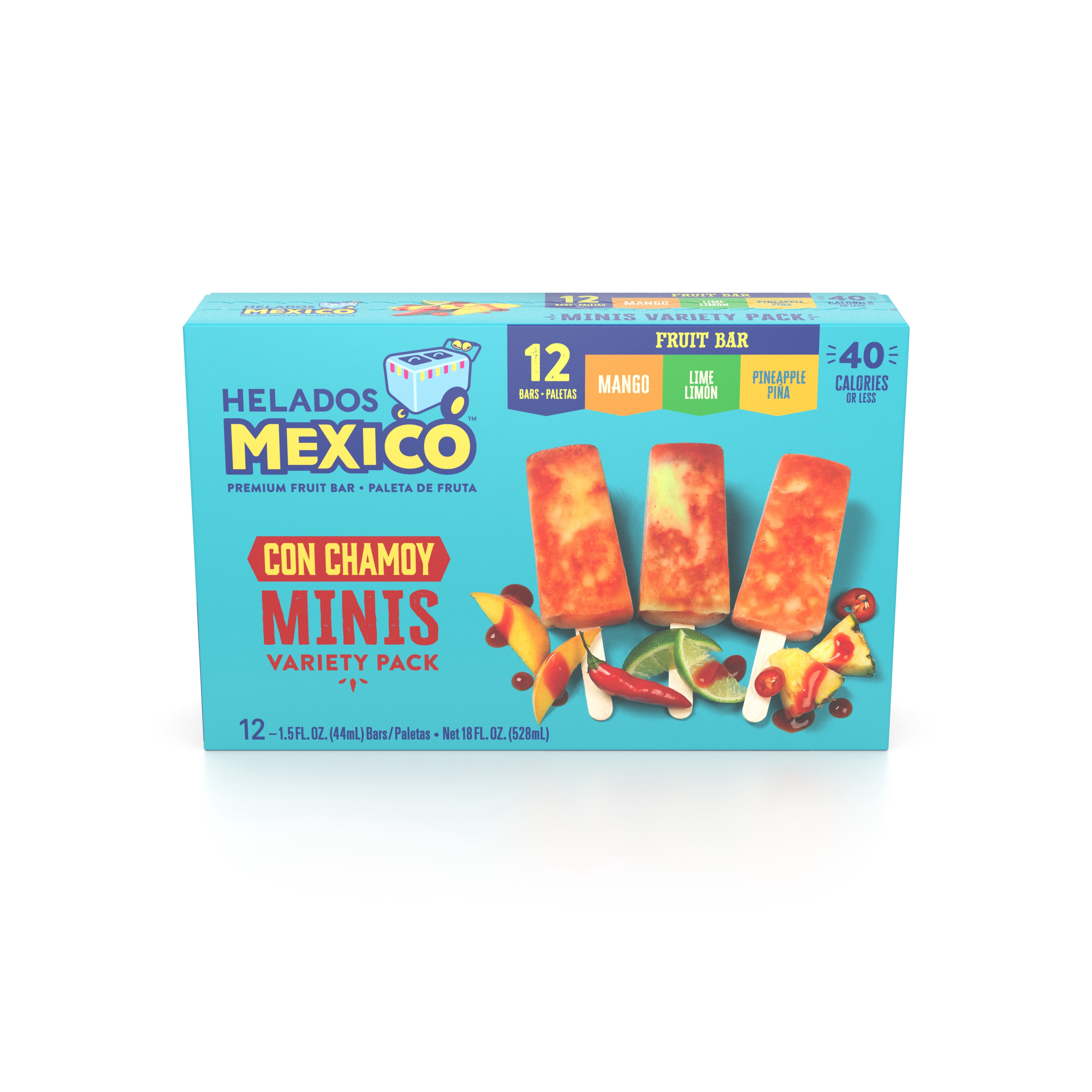 Tropicale Foods Helados Mexico Ice Cream Bars 16 Count Walmart Com