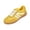 04#Yellow, variant on Women’s Retro Casual Sneakers with Gum Sole, Lightweight Walking Shoes, Soft Cushion Support, Lace-Up Everyday Trainers