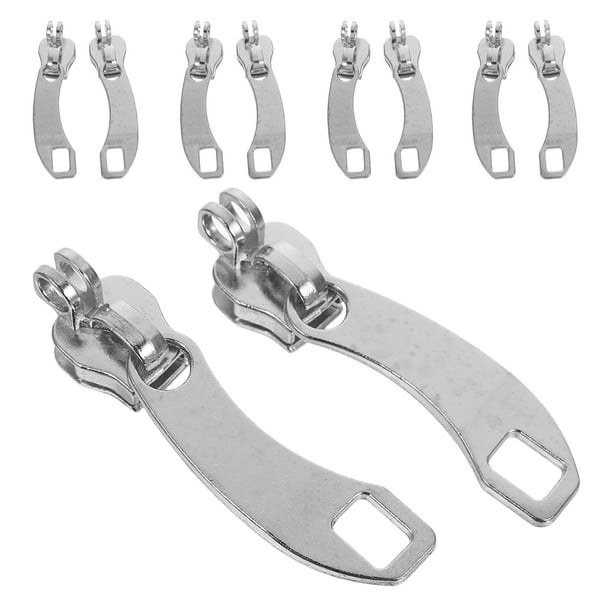Kit de 10 tiradores de cremallera de nailon universales de repuesto, ligeros y fáciles de usar, para equipaje, mochilas, chaquetas y bolsos de viaje.