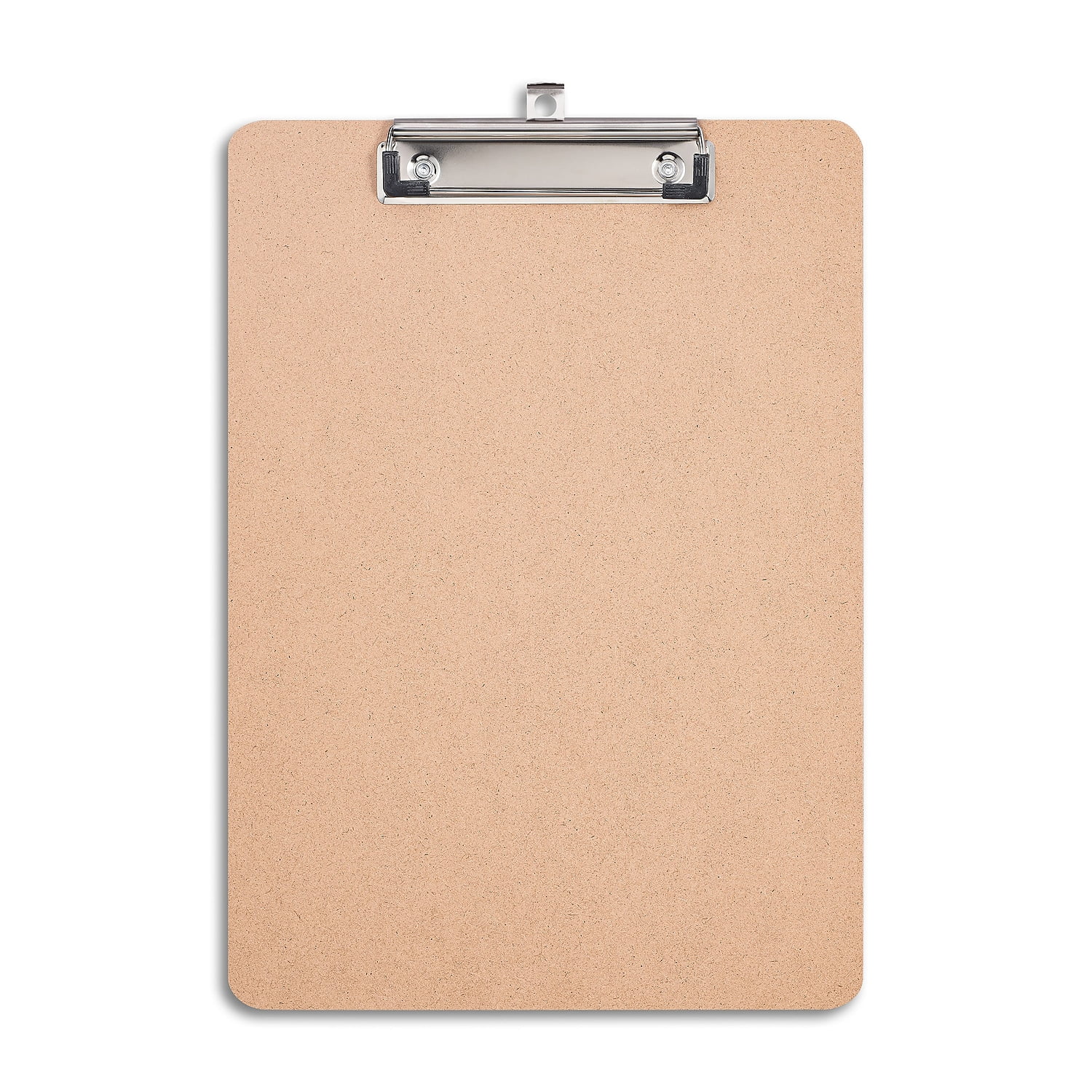 Staples Hardboard Clipboard Letter size Brown 9" x 121/2" 1671406