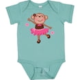 thumbnail image 3 of Inktastic Ballerina Dance Monkey Girls Baby Bodysuit, 3 of 5