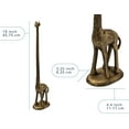 thumbnail image 2 of Comfify Paper Towel Holder, Cast Iron, Giraffe Design, Freestanding, 2 of 7