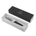 thumbnail image 5 of PARKER Jotter XL Ballpoint Pen, Chrome Trim, Medium Point, Blue Ink, Gift Box, Greenwich Matte Green, 5 of 5