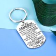 thumbnail image 4 of Grandson Gifts from Grandma Grandpa Grandparents Nana To My Grandson Keychain Inspirational Grandma's Gift for Grandson Halloween Gifts Teen Gifts Grandson Birthday Card Christmas Baptism, 4 of 6