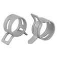 thumbnail image 3 of 10 Pcs 15mm Ressort Bande Type Action Tuyau de Carburant Basse Pression Pince à Air Blanc, 3 of 3
