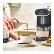 ChefWave Milkmade Non-Dairy Milk Maker (Silver/Black) – 6 Program, Auto-Clean Nut Milk Machine with Nut Platter (Almonds, Cashews, Walnuts, Hazelnuts)