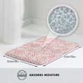 thumbnail image 6 of Bathroom Rugs Non Slip Washable - red math numbers Kitchen Mats for Floor, Area Rugs for Entryway Rugs Indoor, Laundry Bathroom Room Door Rug with Rubber Backing 20x31.5in, 6 of 8