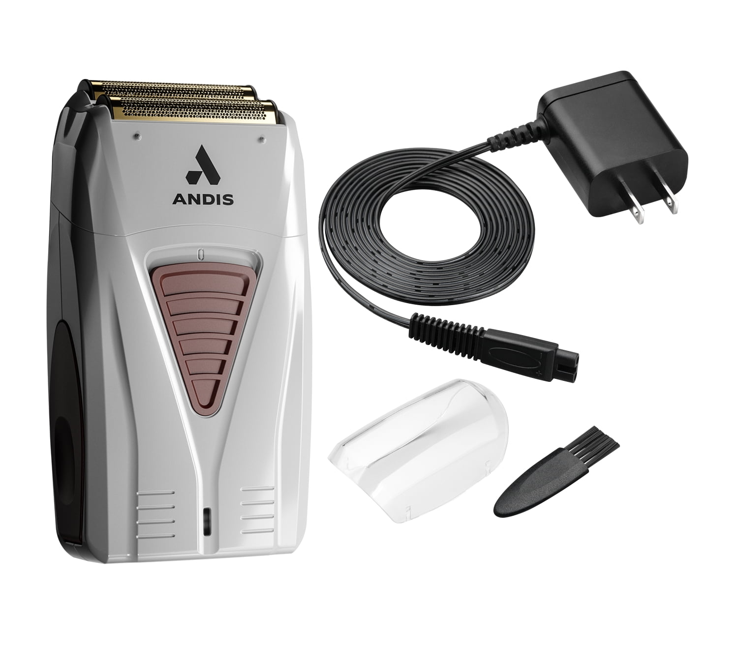Andis 17235 Pro Foil Lithium Titanium Foil Shaver, Cord/Cordless, Smooth Shaving Cordless Shaver