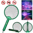 thumbnail image 3 of Lámpara antimosquitos recargable por USB, matamoscas eléctrico plegable con luz UV, 3000V, 3 of 4