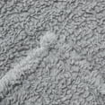 thumbnail image 5 of Mainstays Sherpa Blanket, Twin, Grey, 5 of 5