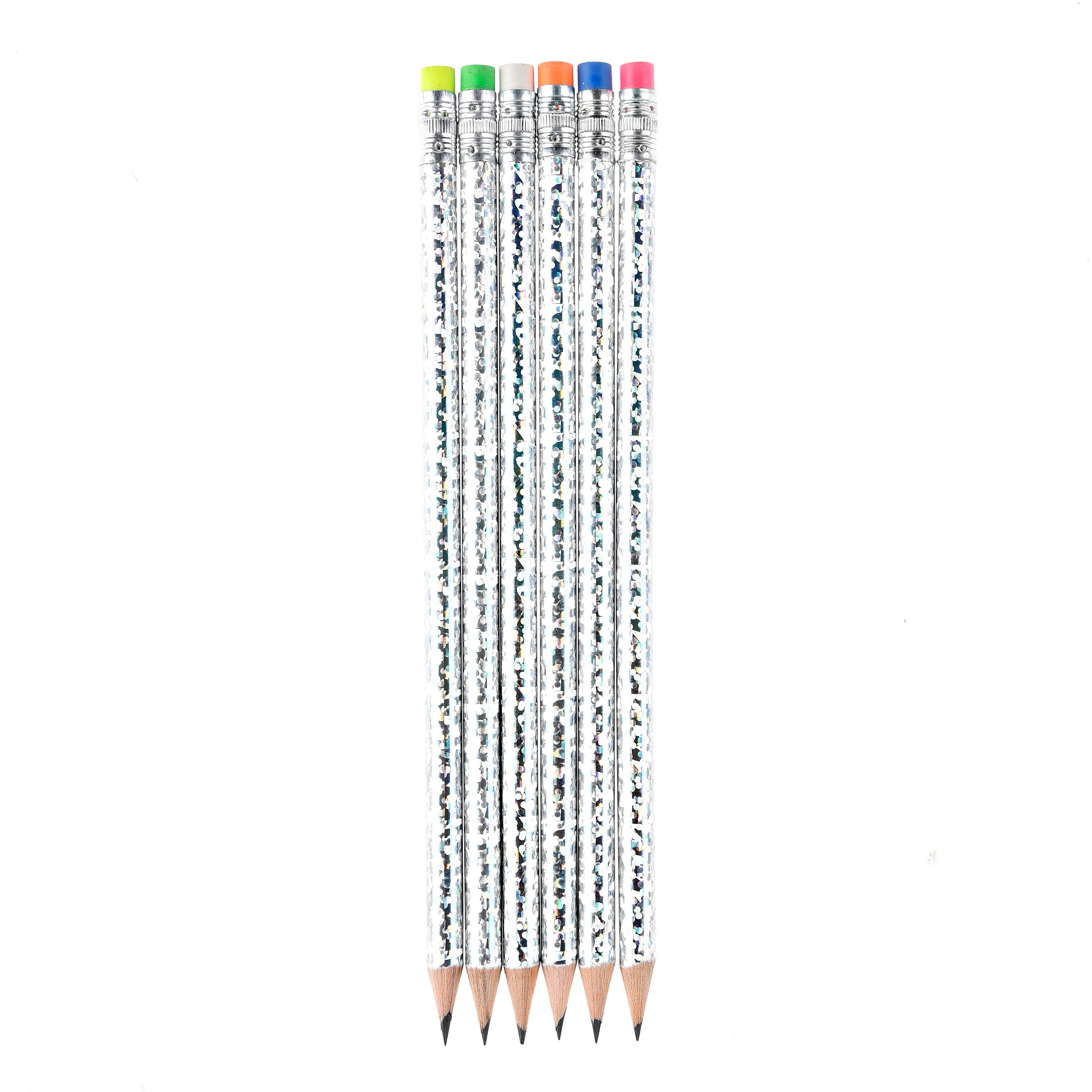 Pen + Gear No. 2 Wood Pencils, Holographic, Sharpened, 12 Count - image 4 of 5