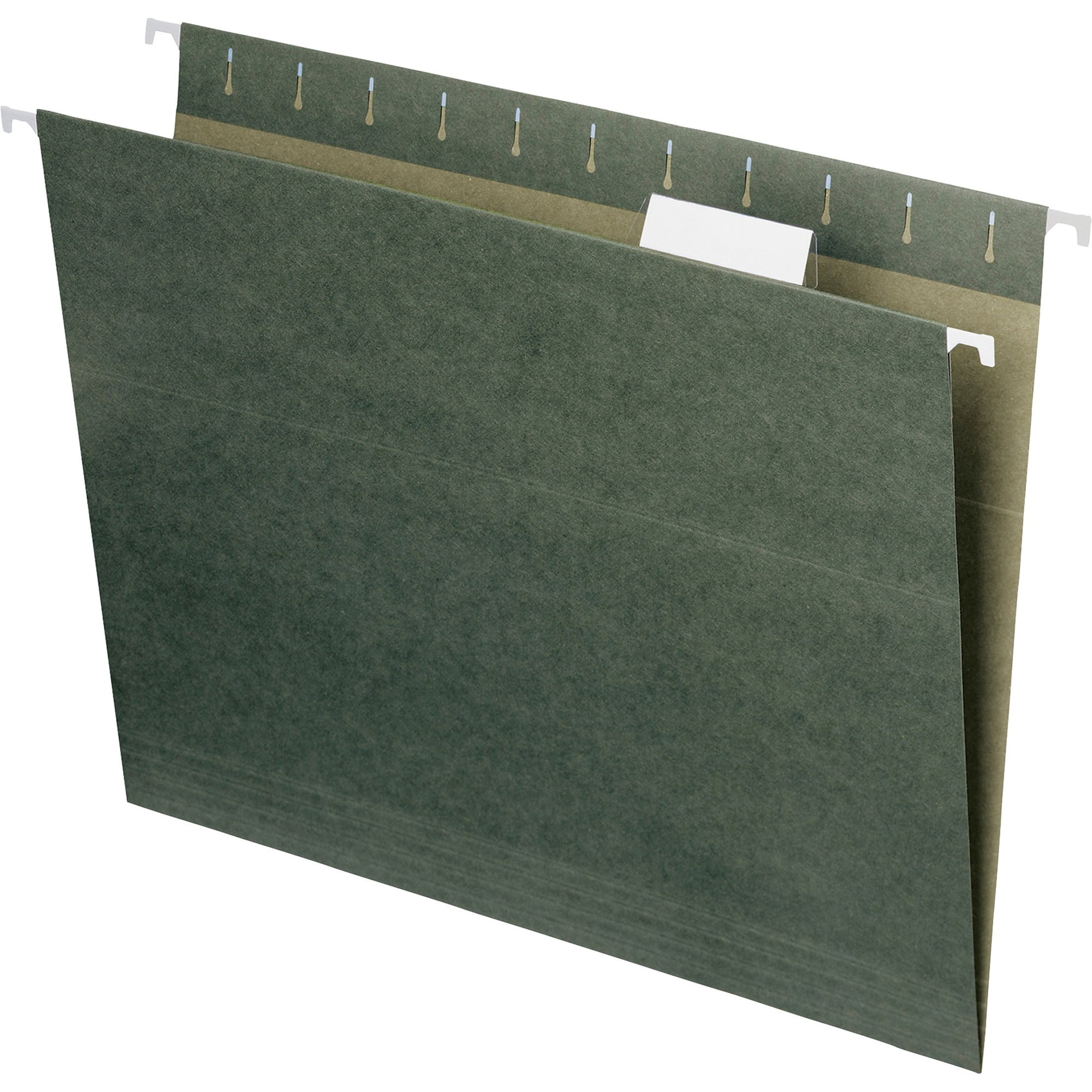 Smead Hanging Folders 1/5 Cut Tabs Standard Green 25 Per Box Letter (64055)