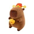 thumbnail image 2 of Peluche de capibara suave, muñeco de peluche, adorno realista, decorativo, coleccionable 40 cm, 2 of 9