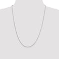 thumbnail image 2 of Auriga Fine Jewelry 925 Sterling Silver 1.25 mm Diamond-cut Round Spiga Chain Necklace for Women 24", 2 of 5