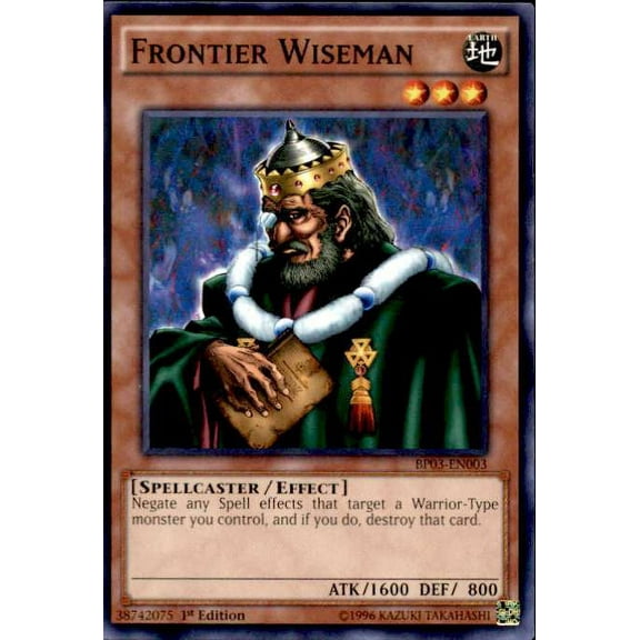 YuGiOh Battle Pack 3 Monster League Common Frontier Wiseman BP03-EN003