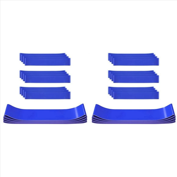 Paquete de 32 Bandas para Sillas para Niños con Pies Inquietos, Herramientas para el TDAH para Niños, Bandas para Sillas para Mejorar el Enfoque, Azul