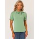 thumbnail image 2 of Top Elegante De BluDe ManCorDe OficiDe Las Camisas Del Cuello De PajariDe Las Mujeres Verde Gris L, 2 of 5