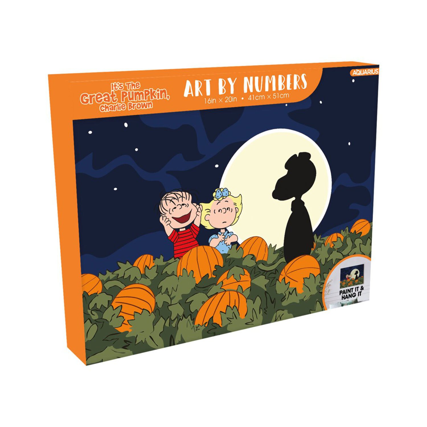 Peanuts It’s The Great Pumpkin Charlie Brown Art by Numbers