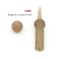 thumbnail image 2 of Tampon Fuselé avec Perles pour Terminal de Pêche à la Carpe, 2 of 7