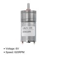 thumbnail image 3 of Micro Speed Reduction Gear Box Motor DC6V 620RPM Geared Motor for 370 Motor, 3 of 4