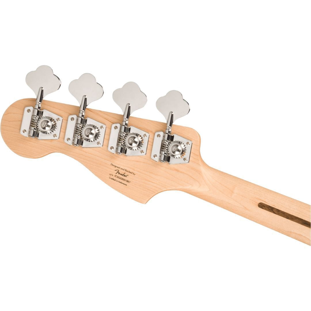 Fender Squier Sonic Precision Bass 4-String Right-Handed Bass Guitar with Poplar Body and Indian Laurel Fingerboard (Black)