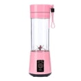 thumbnail image 3 of Exprimidor Automático Alimentos Frescos 400 Ml Con 6 Cuchillas Portátil para () Rosa, 3 of 4