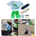 thumbnail image 3 of Finger Skateboard Fingerboards Novedad Juguete de con Accesorios de Montaje Assembly Toys para Practicar Finger Skater Verde CUTICAT patineta de dedo, 3 of 8