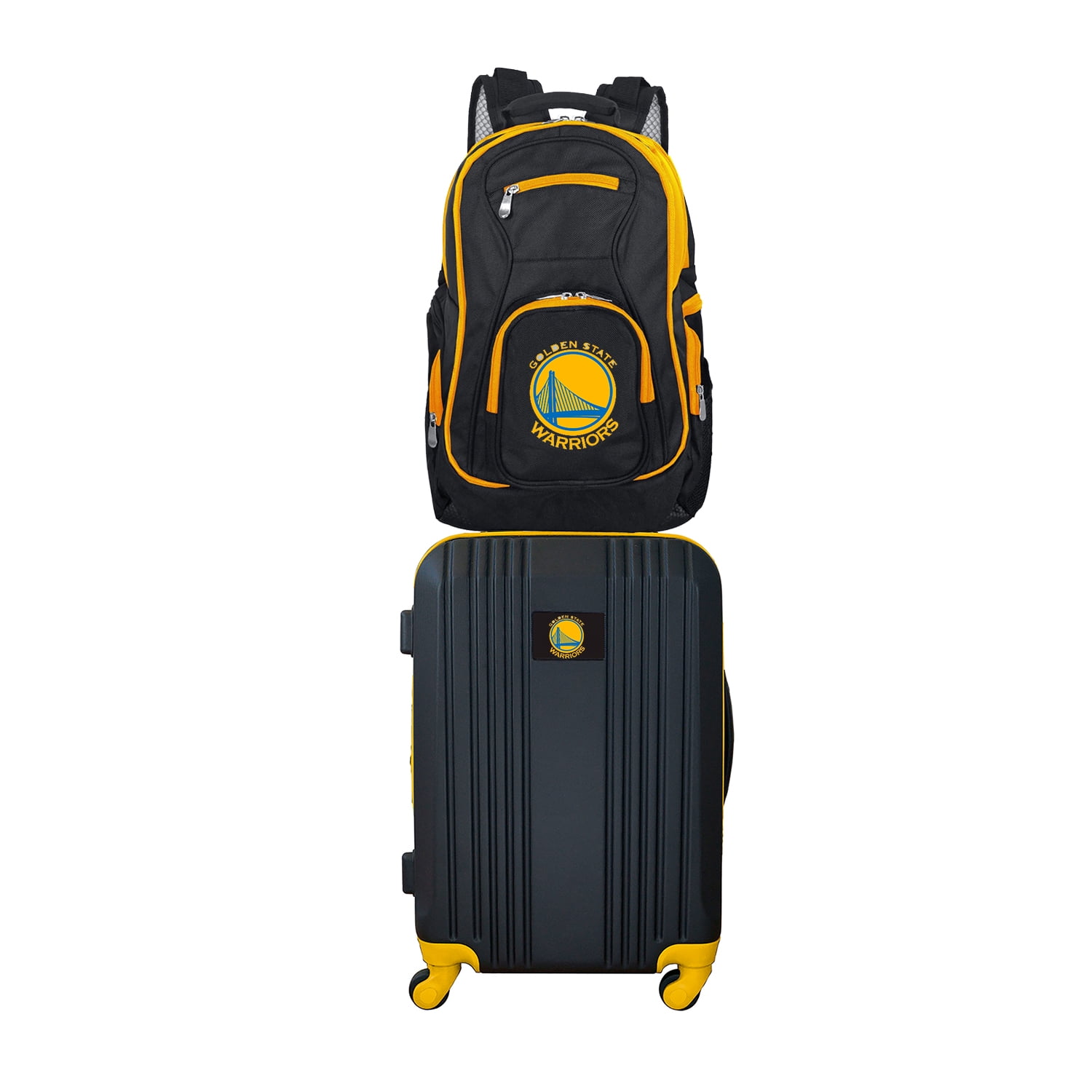 Nba Golden State Warriors 2 Piece Luggage And Backpack Set